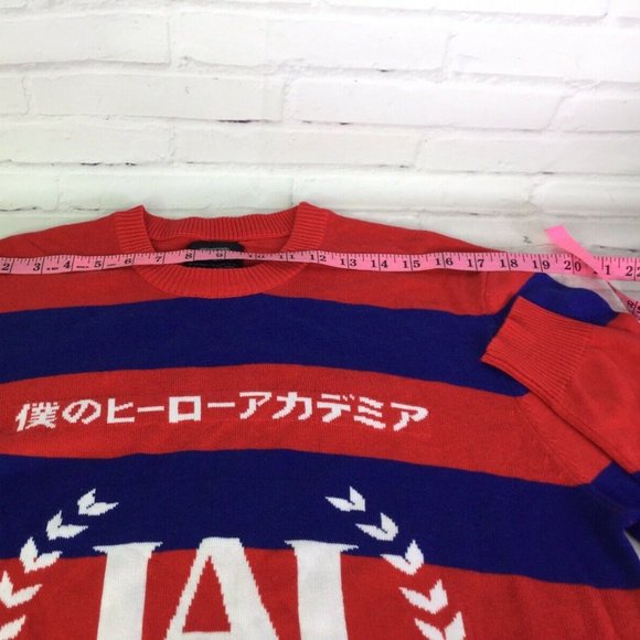 My Hero Academia Anime Logo Holiday Ugly Sweater - Picture 5 of 9